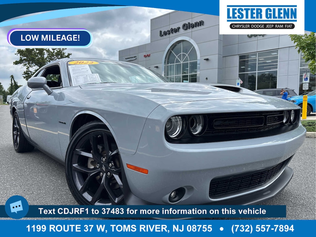 Certified 2022 Dodge Challenger R/T Coupe