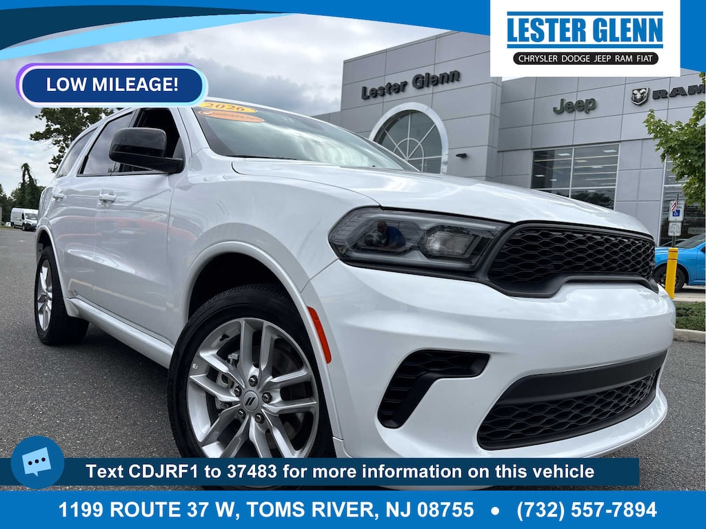 Certified 2026 Dodge Durango GT SUV