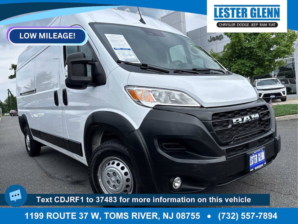 Used 2025 Ram Promaster Tradesman Van Cargo Van