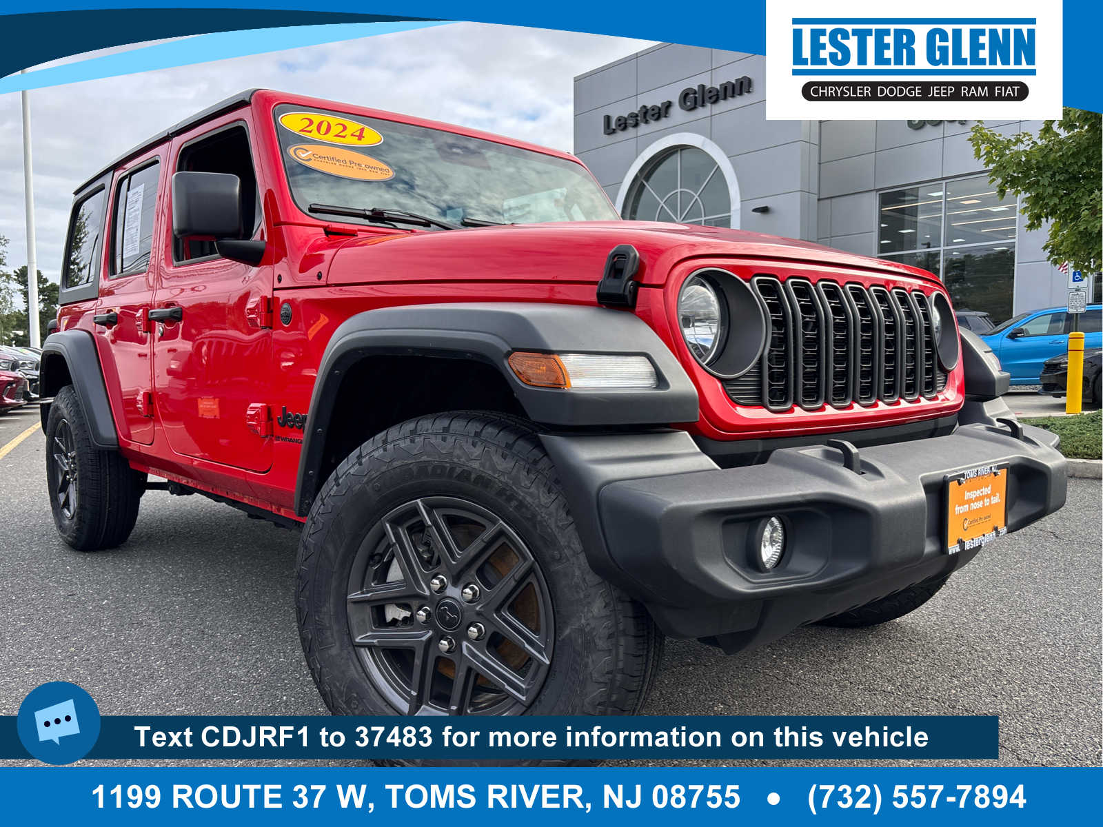 2024 Jeep Wrangler Sport S SUV