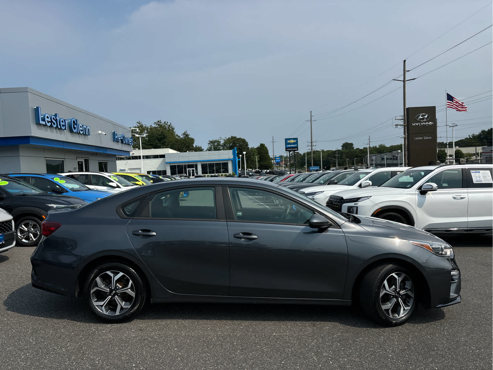 Used 2021 Kia Forte LXS with VIN 3KPF24AD6ME346449 for sale in Old Bridge, NJ