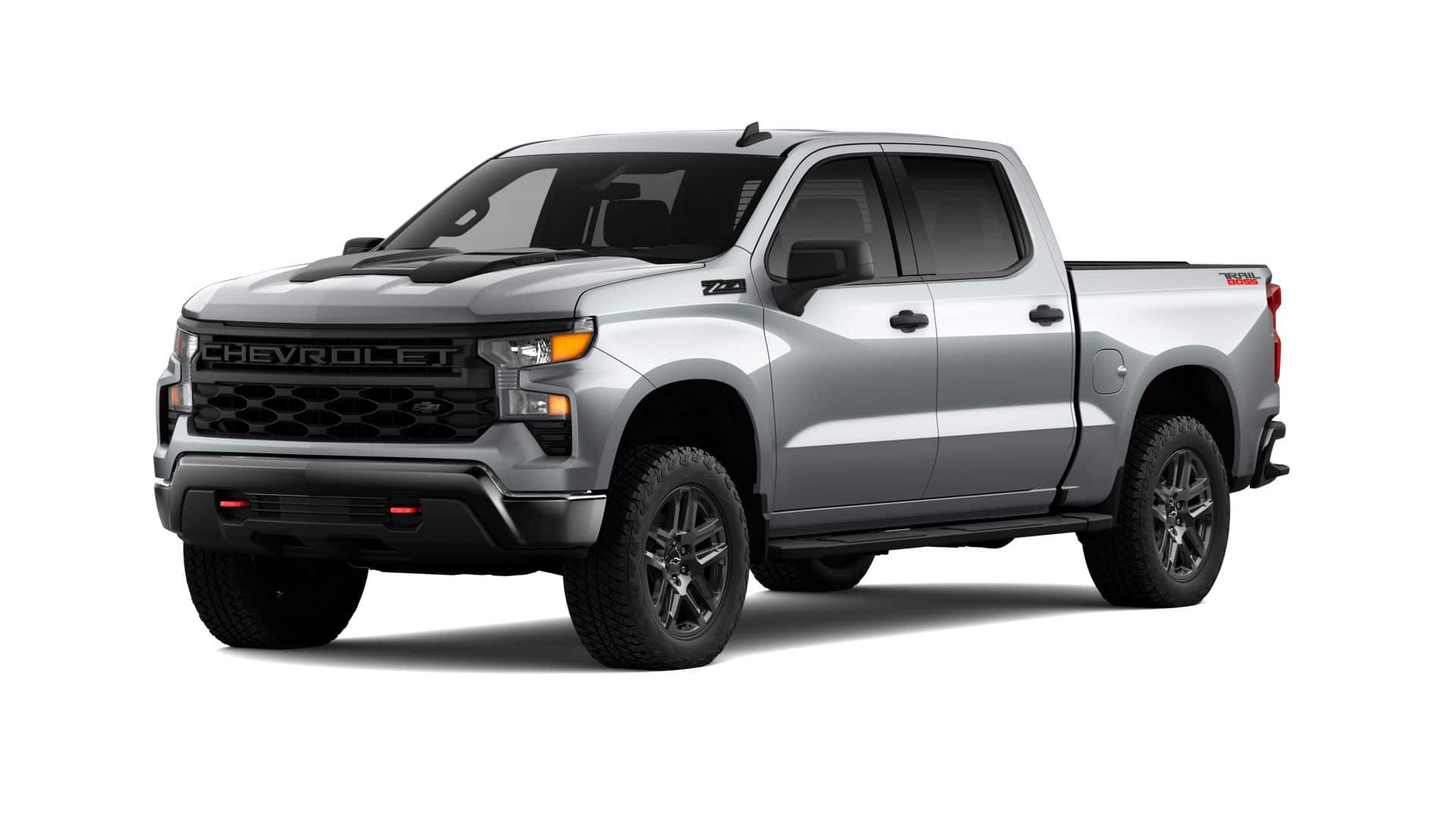 New 2026 Chevrolet Silverado 1500 Custom Trail Boss Truck Crew Cab