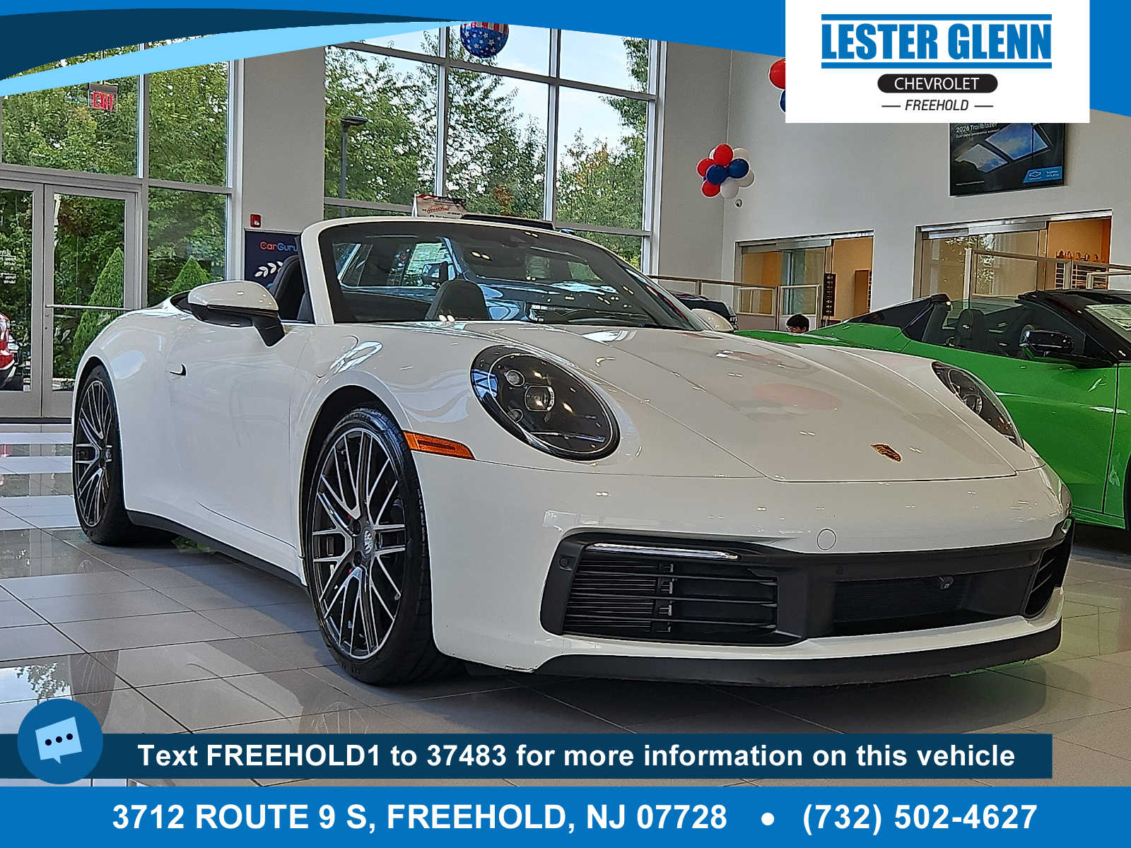 2022 Porsche 911 Carrera S Cabriolet