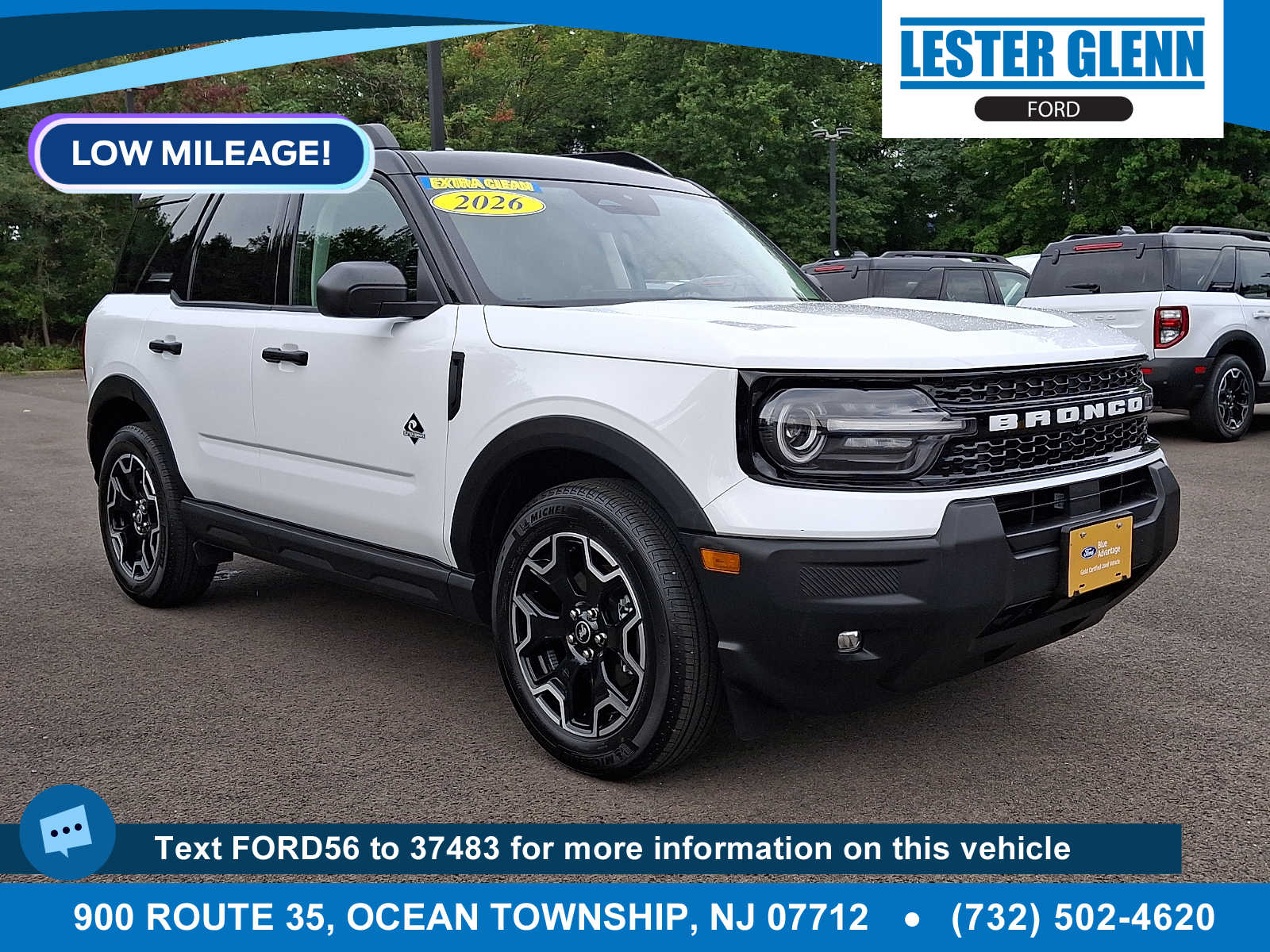Certified 2026 Ford Bronco Sport Outer Banks SUV
