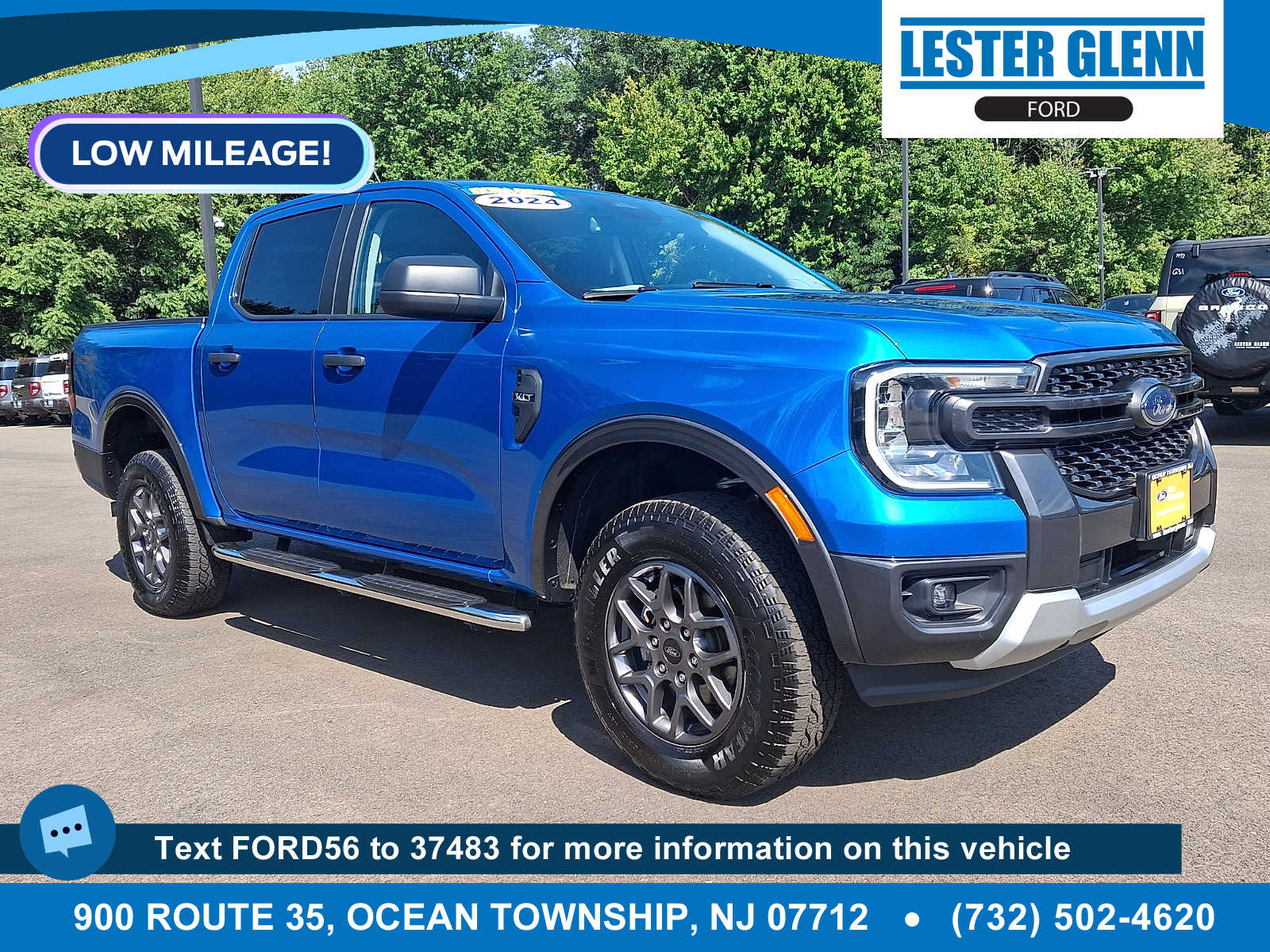 2024 Ford Ranger XLT 4WD Supercrew 5 Box Truck SuperCrew