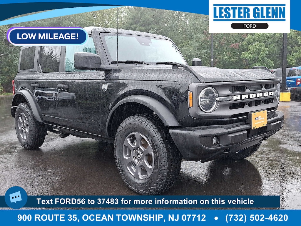 Certified 2024 Ford Bronco Big Bend SUV