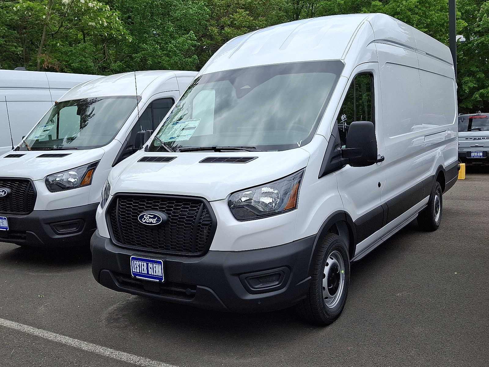 New 2026 Ford Transit Cargo Van Base T-350 148 EL Hi Rf 9500 GVWR RWD