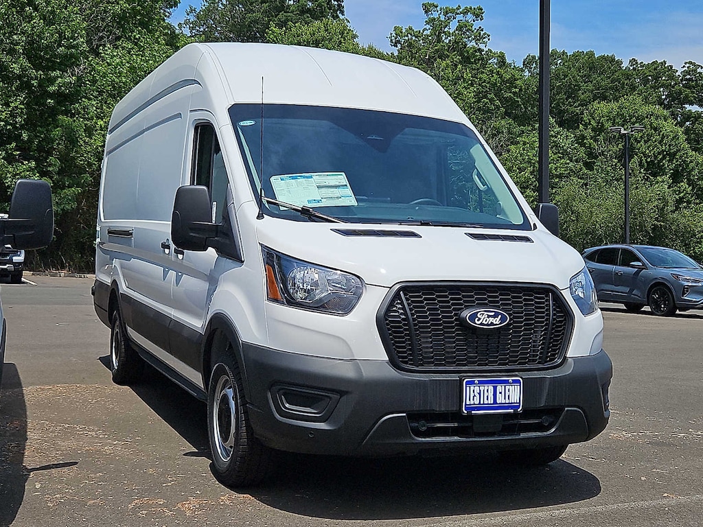 New 2026 Ford Transit Cargo Van Cargo Van T-350 148 EL Hi Rf 9500 GVWR RWD