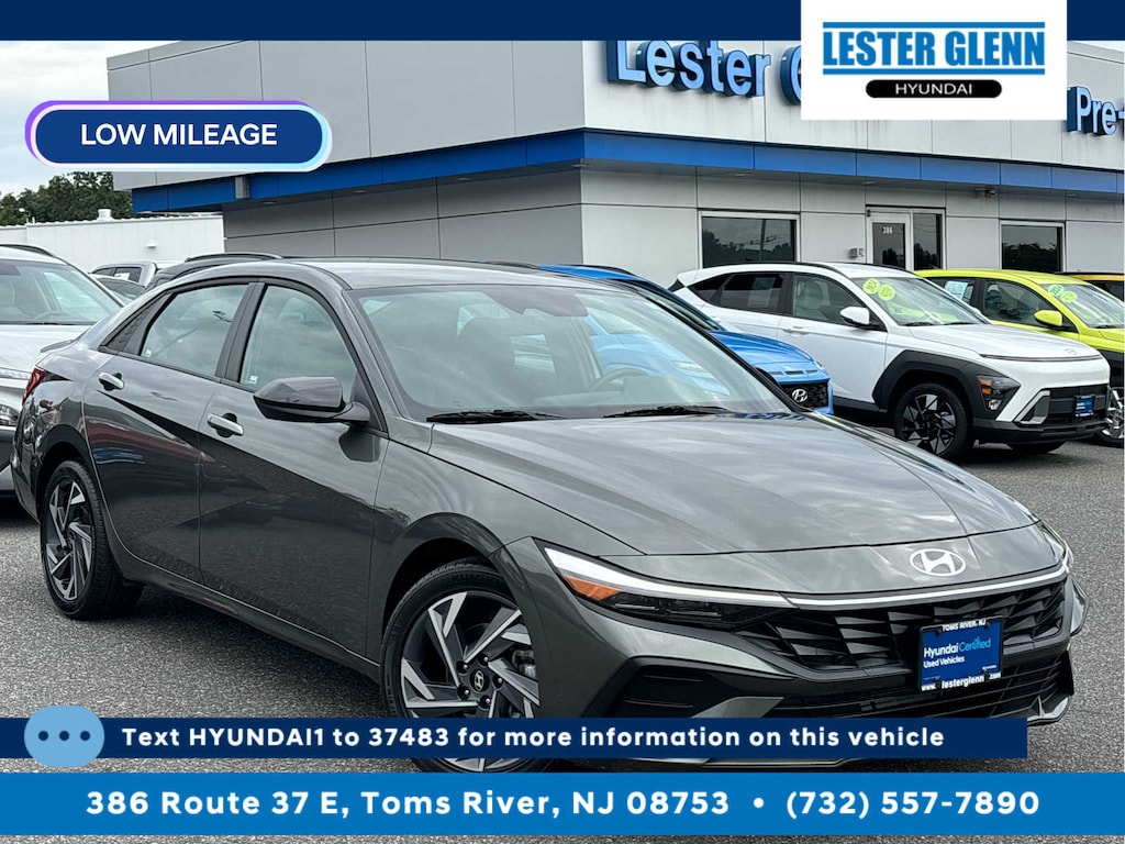 Certified 2025 Hyundai Elantra SEL Sport Sedan