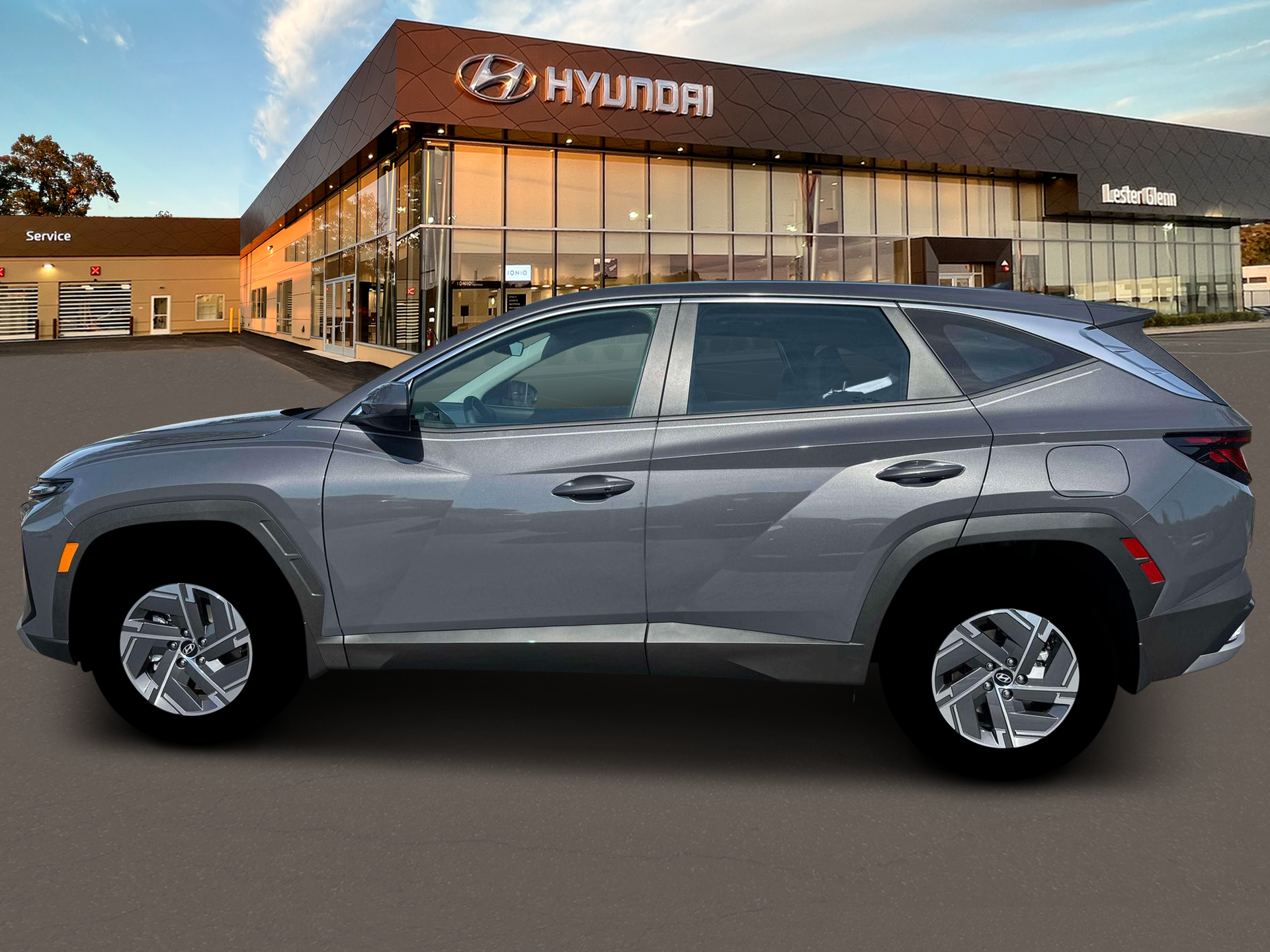 New 2026 Hyundai Tucson Hybrid Blue Sport Utility