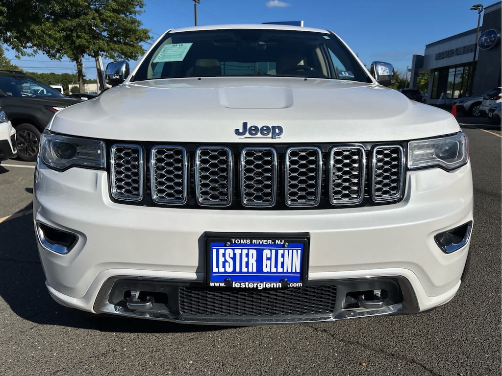 Used 2017 Jeep Grand Cherokee Overland 4x4 SUV