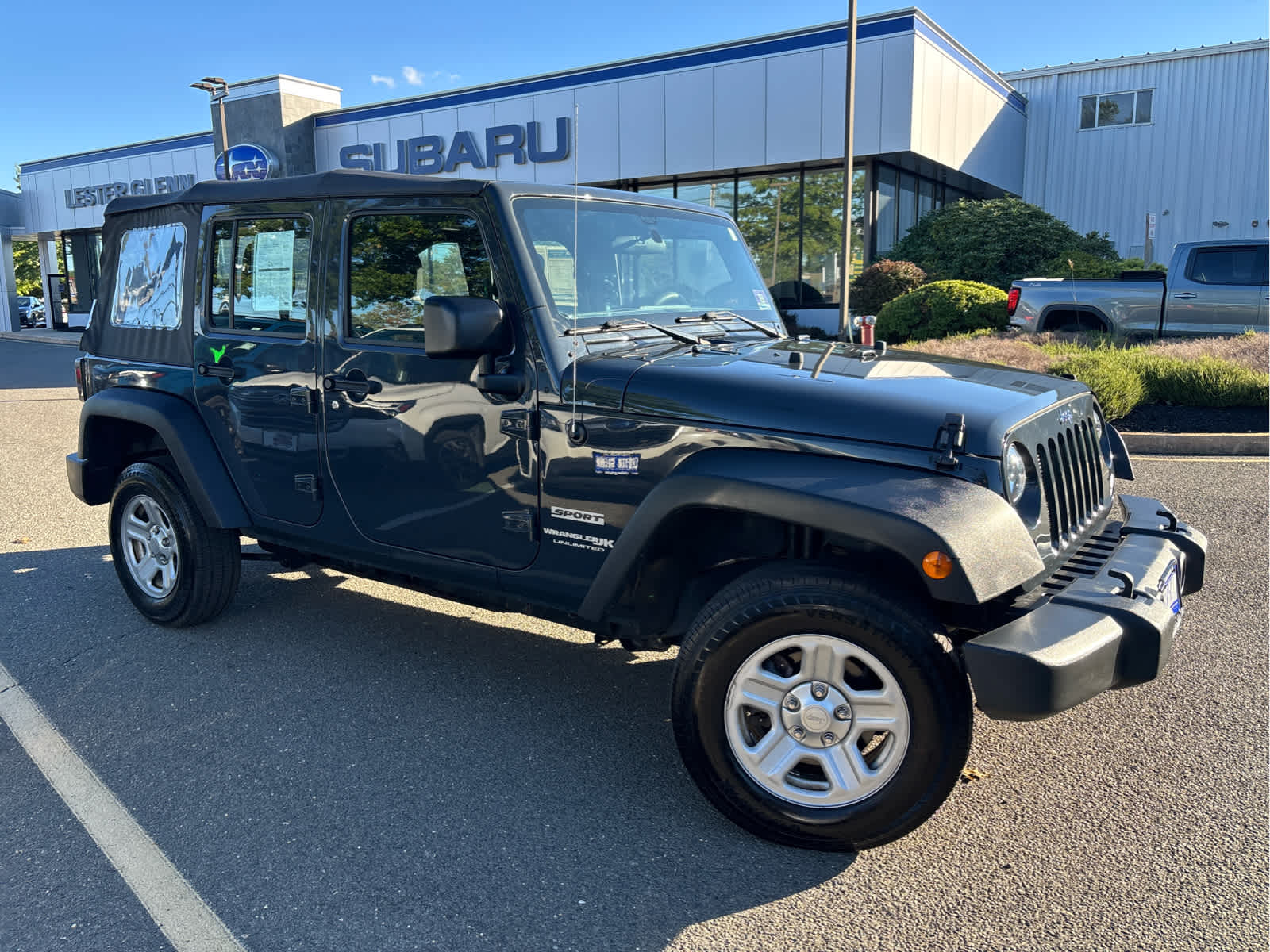 Used 2018 Jeep Wrangler JK Unlimited Sport 4x4 SUV