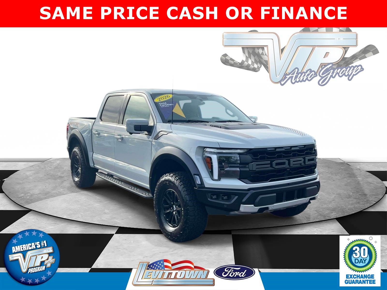 2026 Ford F-150 Raptor 4WD SuperCrew 5.5 Box 