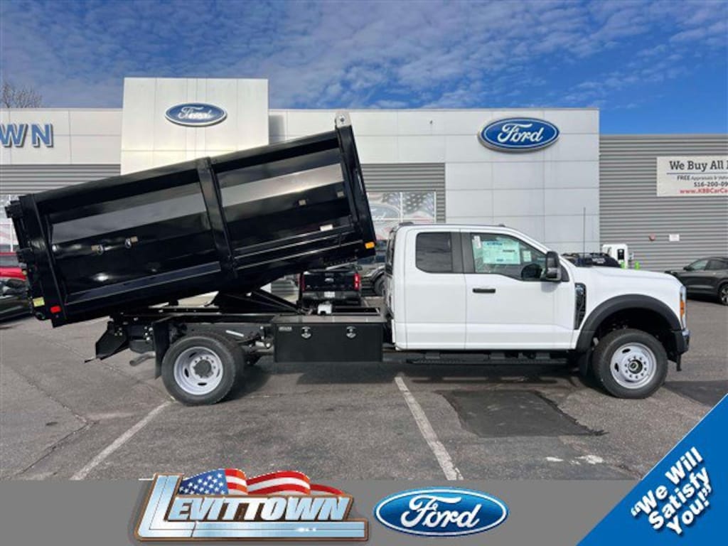New 2026 Ford F-550 Landscape Dump 12 FT DYNAPRO XL 4WD SuperCab 168 WB 60 CA