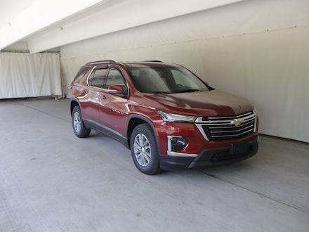 Featured Pre-Owned 2023 Chevrolet Traverse AWD LT Leather SUV for sale near you in Framingham, MA