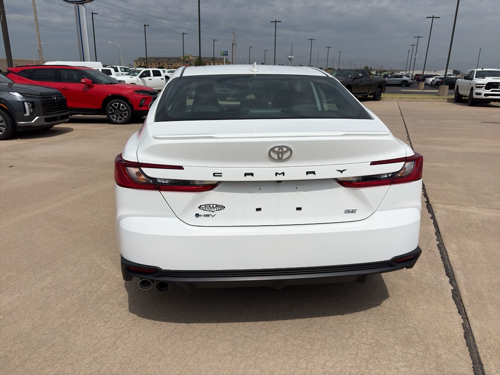 Used 2025 Toyota Camry Hybrid SE Sedan