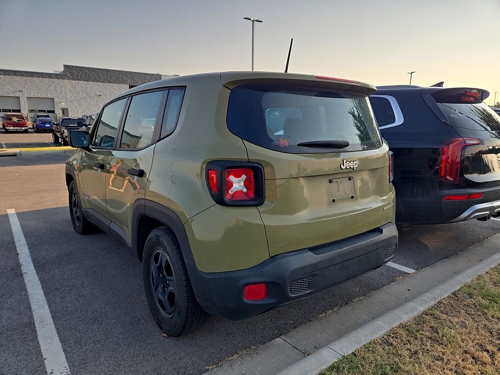 Used 2015 Jeep Renegade Sport with VIN ZACCJAAT6FPC06628 for sale in Fayetteville, AR