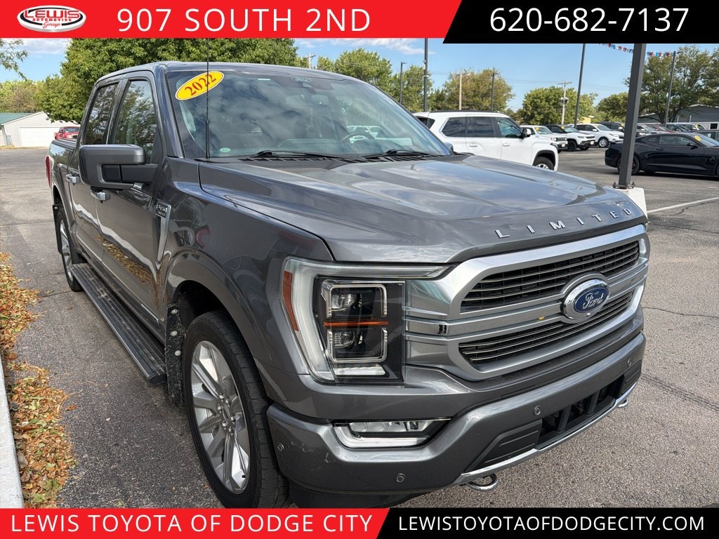 Used 2022 Ford F-150 Limited Truck SuperCrew Cab