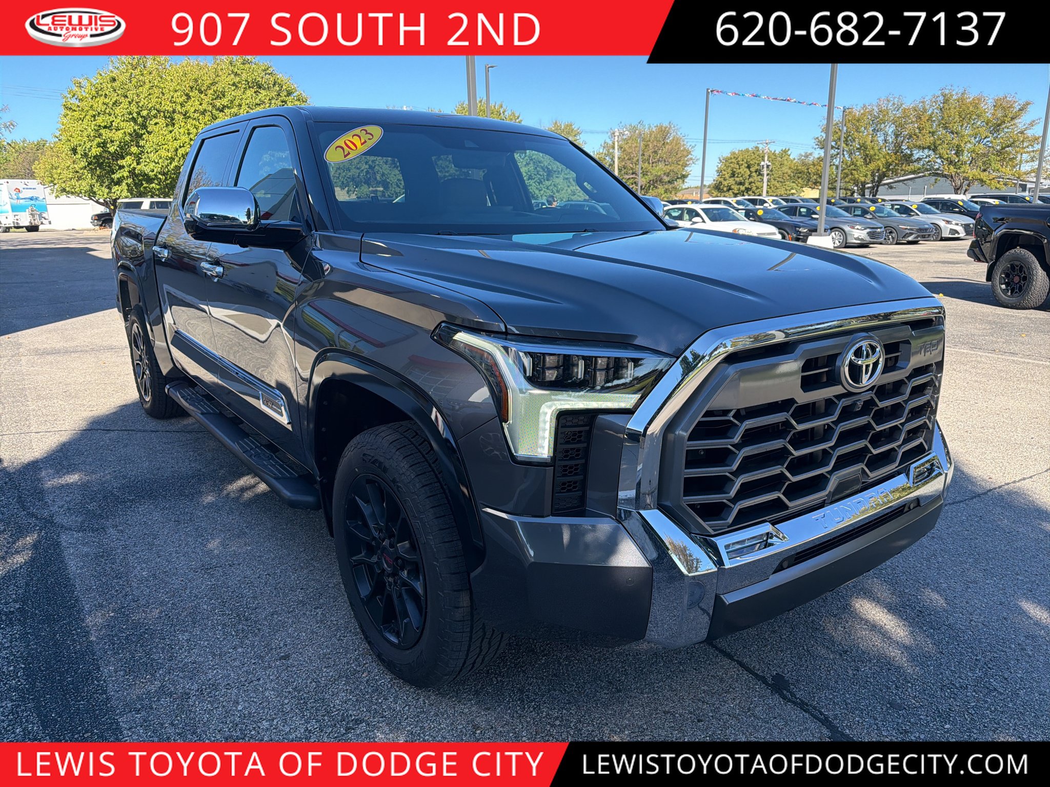 Used 2023 Toyota Tundra 4WD 1794 Edition Truck CrewMax