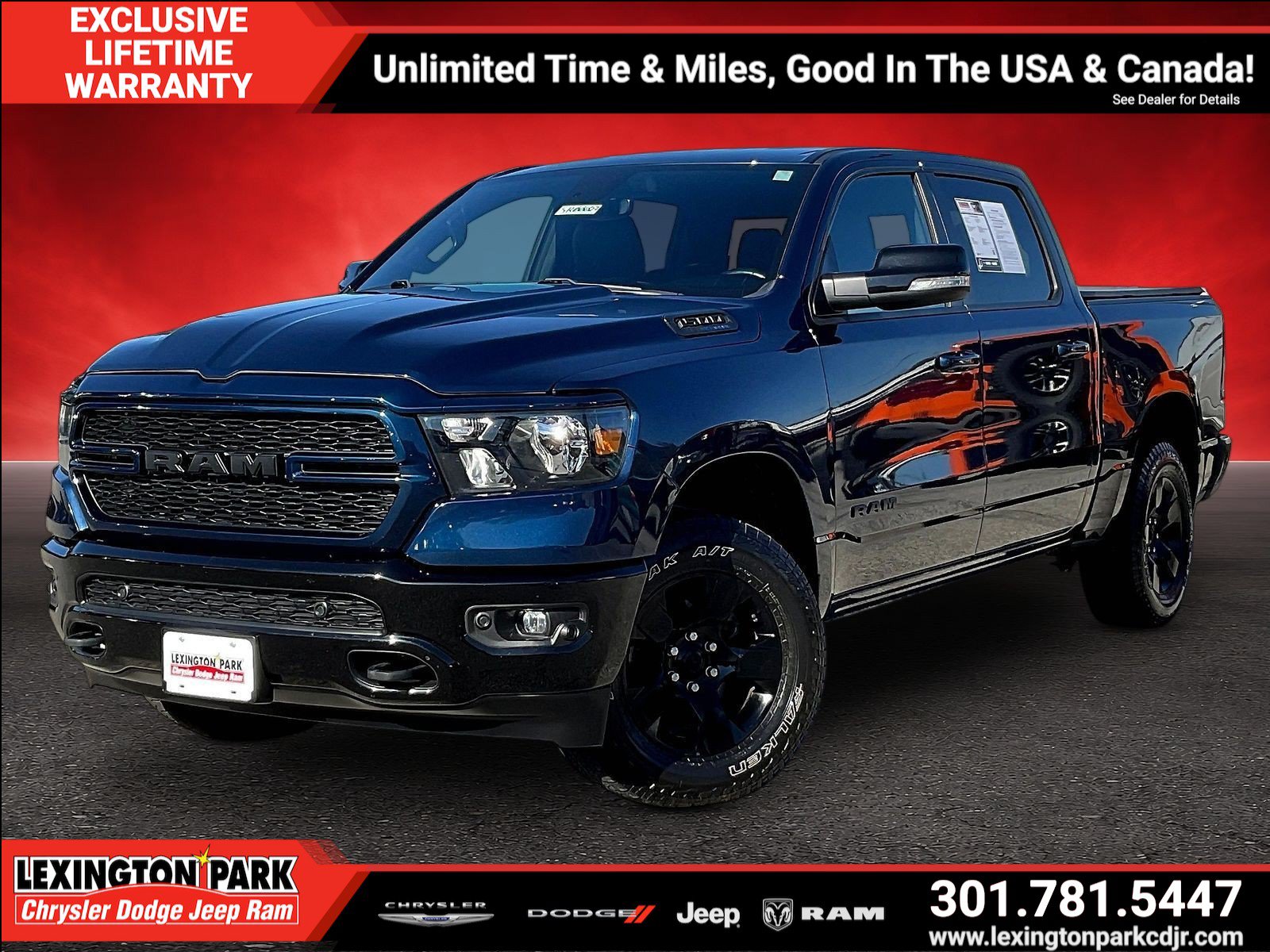 Used 2022 Ram 1500 Big Horn Big Horn 4x4 Crew Cab 57 Box