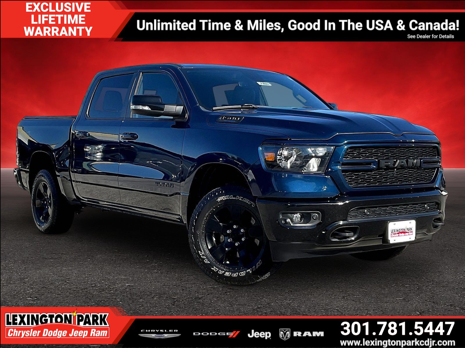 Used 2022 Ram 1500 Big Horn Big Horn 4x4 Crew Cab 57 Box