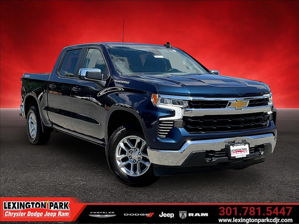 Used 2022 Chevrolet Silverado 1500 LT 4WD Crew Cab 147 LT w/2FL