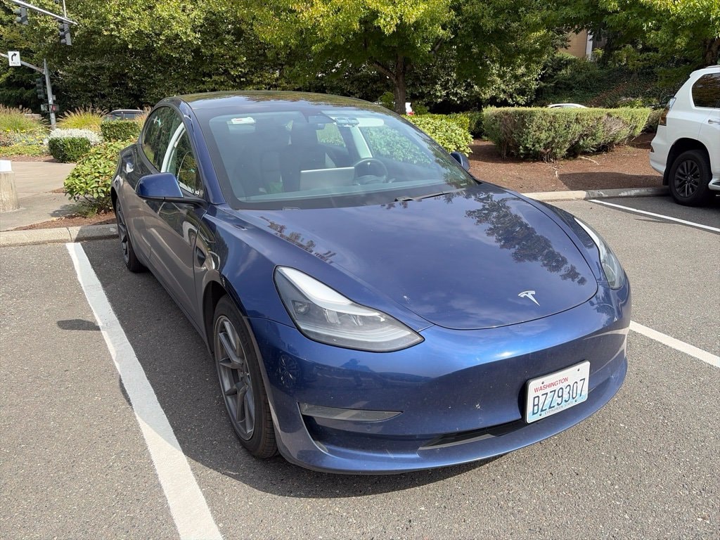 Used 2021 Tesla Model 3 Base with VIN 5YJ3E1EA3MF023835 for sale in Bellevue, WA
