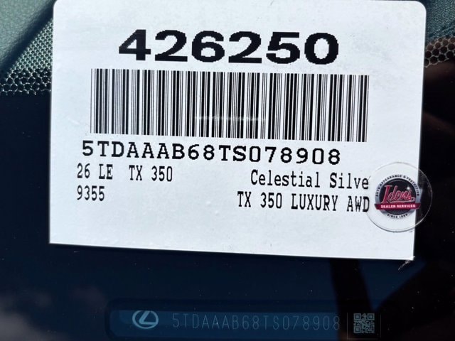 2026 Lexus TX 350 Luxury - Photo 29
