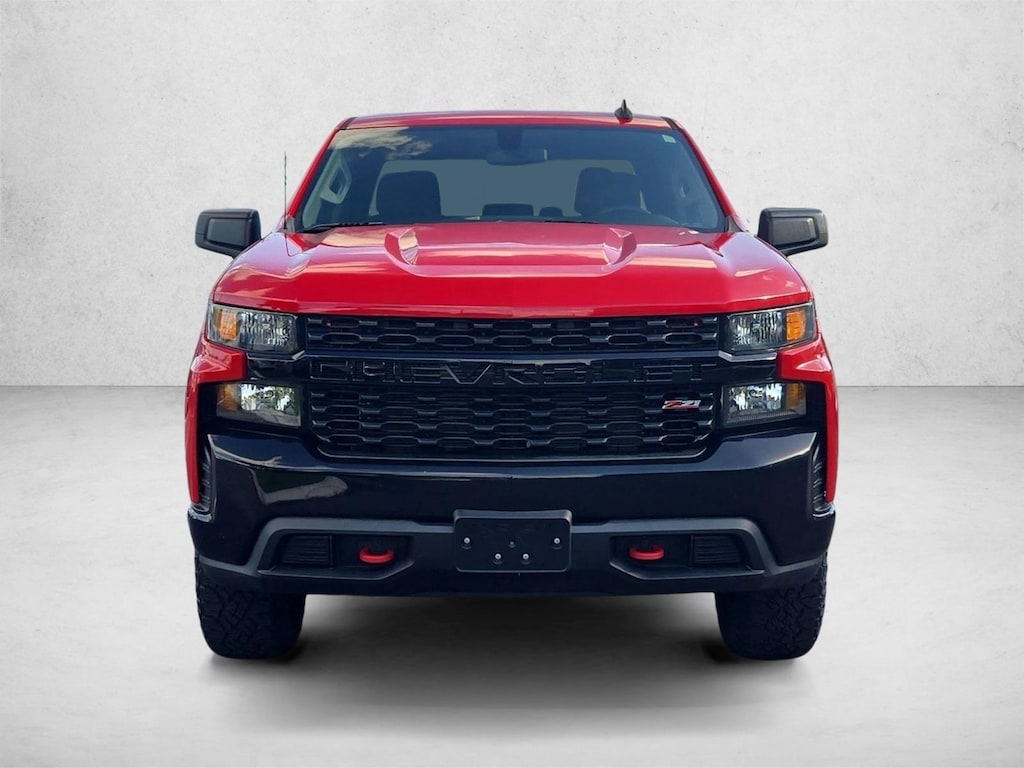 Used 2021 Chevrolet Silverado 1500 Custom Trail Boss Truck Crew Cab