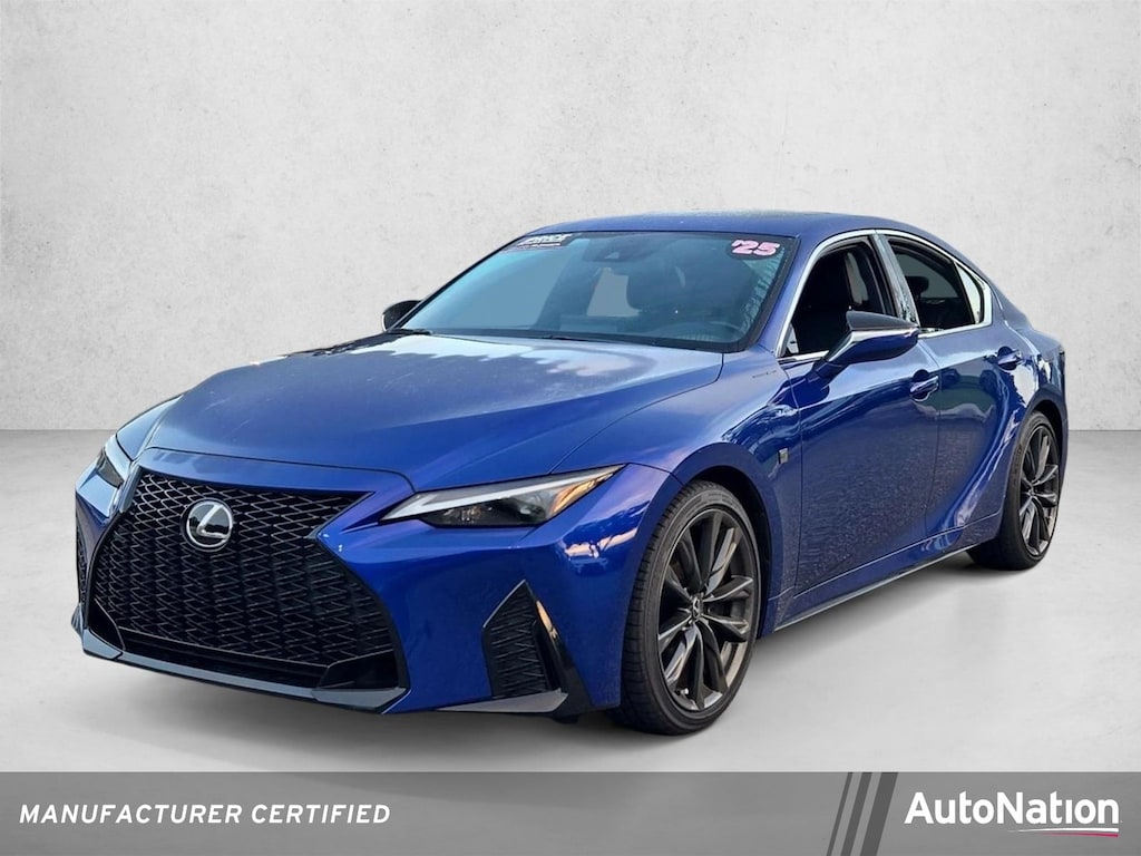 Certified 2025 Lexus IS 350 F SPORT Design Sedan
