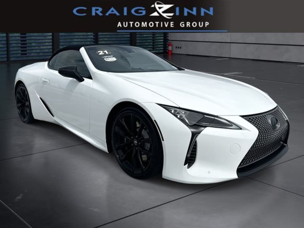 Certified 2021 Lexus LC 500 500 Convertible