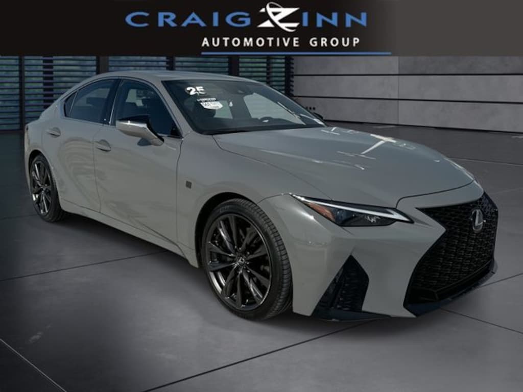 Certified 2025 Lexus IS 350 F Sport Design Sedan