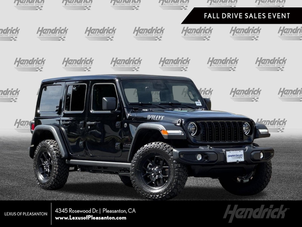 Used 2026 Jeep Wrangler Willys 4 Door 4x4 SUV