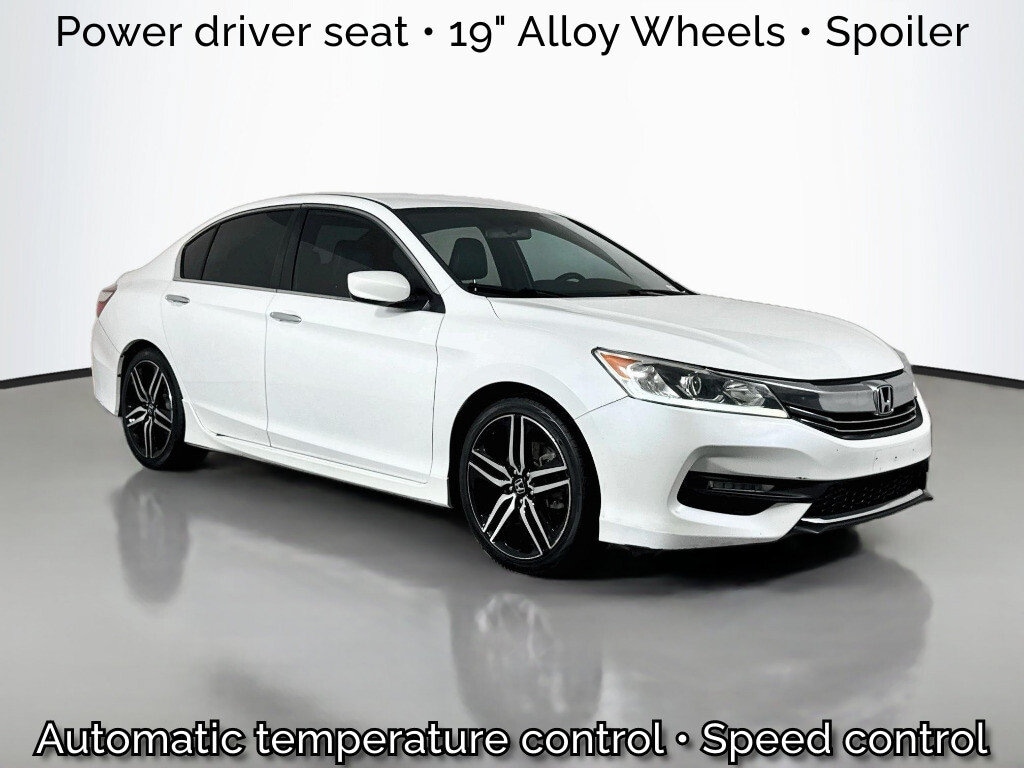 Used 2017 Honda Accord Sedan Sport 4dr Car