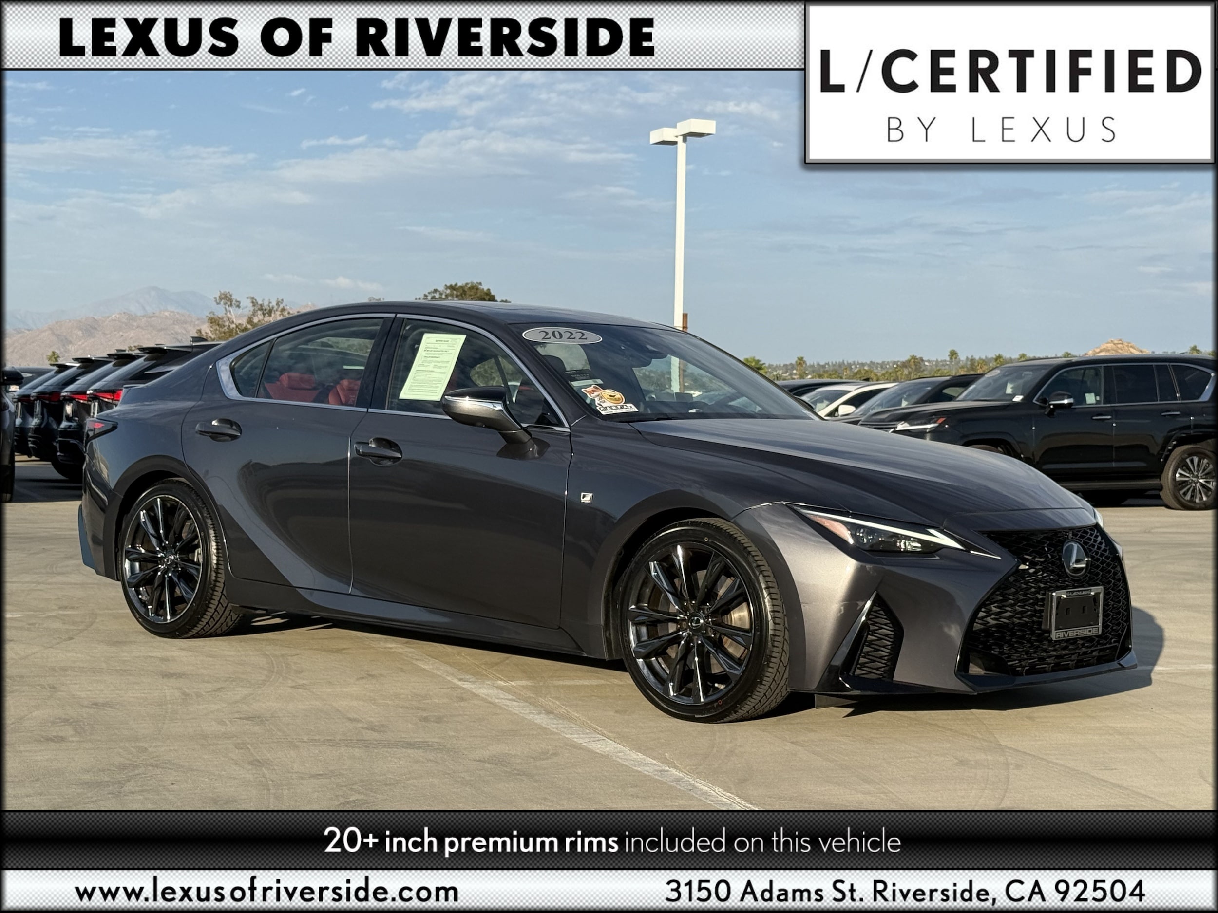 2022 Lexus IS 350 F SPORT
