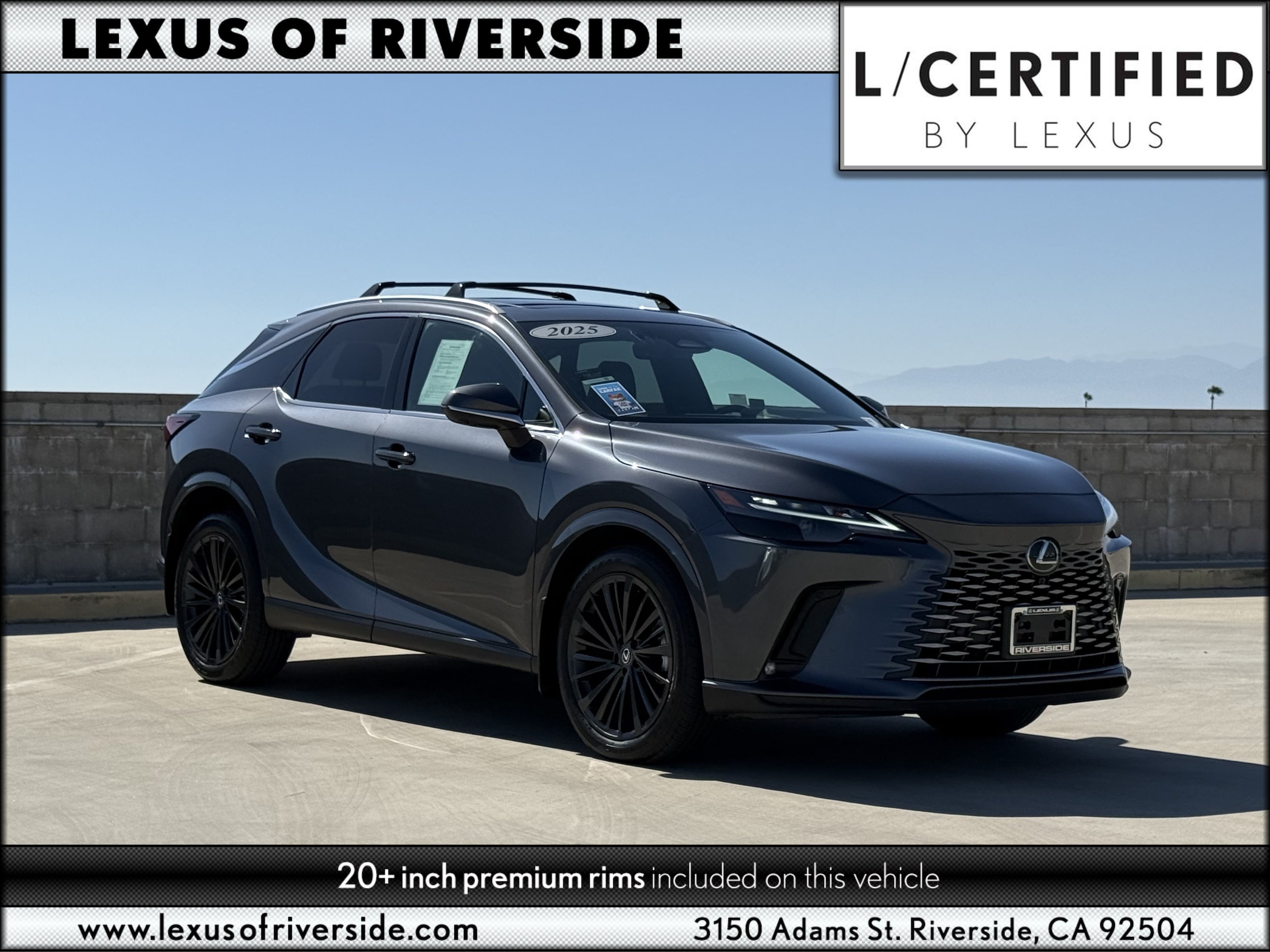 Used 2025 LEXUS RX 350h For Sale at Lexus of Riverside | VIN ...