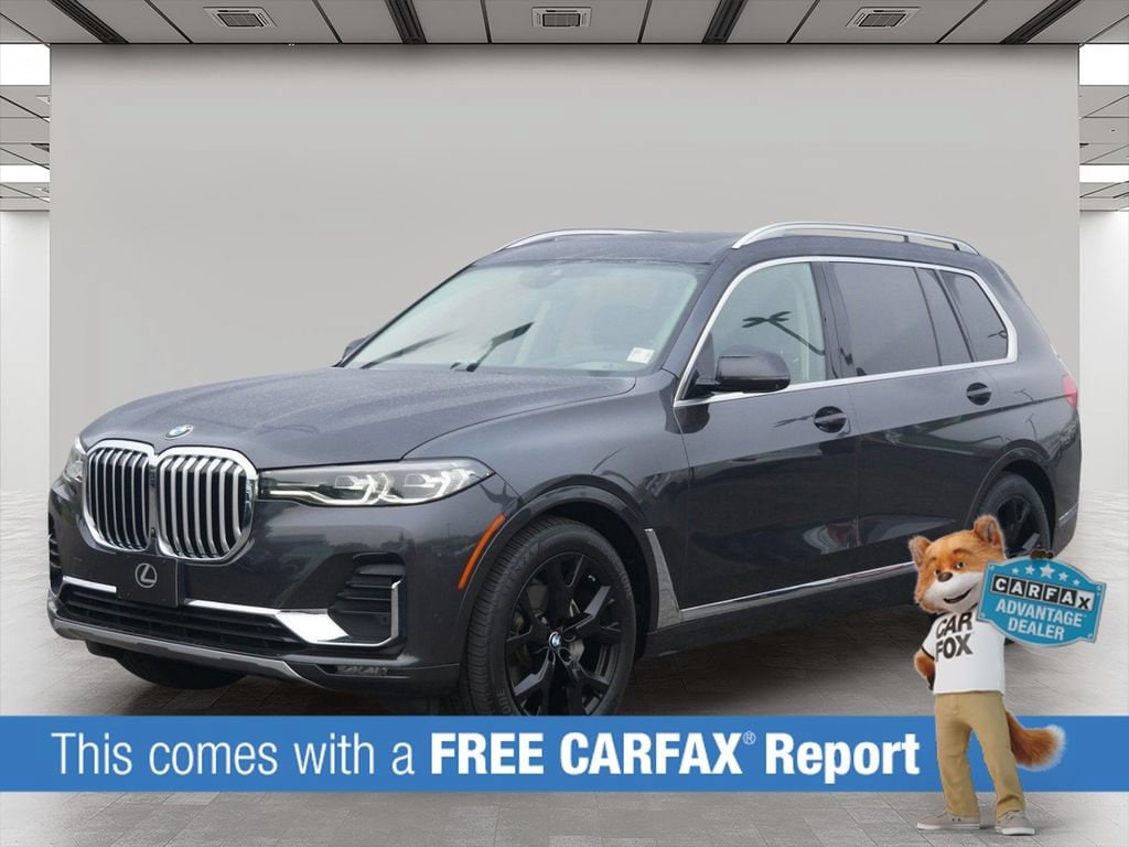 Used 2020 BMW X7 40i with VIN 5UXCW2C01L9B71330 for sale in Wayzata, Minnesota