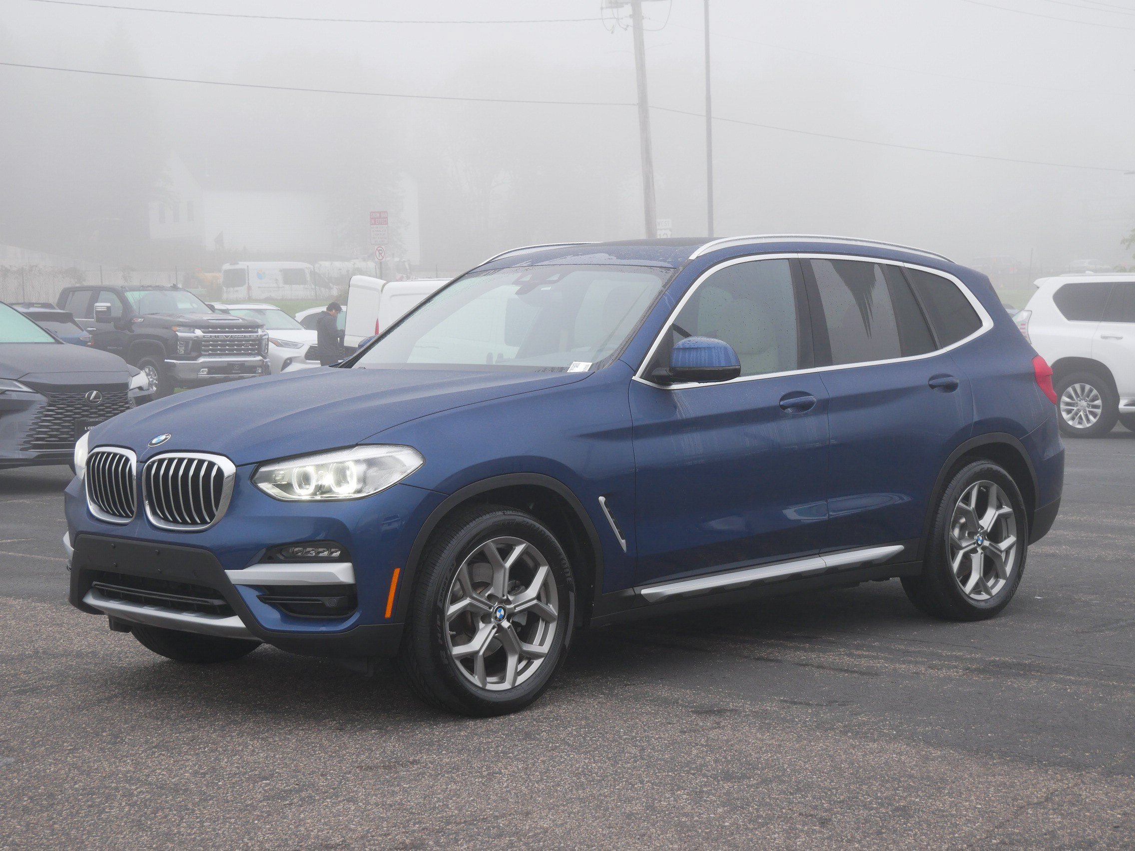 Used 2021 BMW X3 30i with VIN 5UXTY5C00M9E00691 for sale in Wayzata, Minnesota