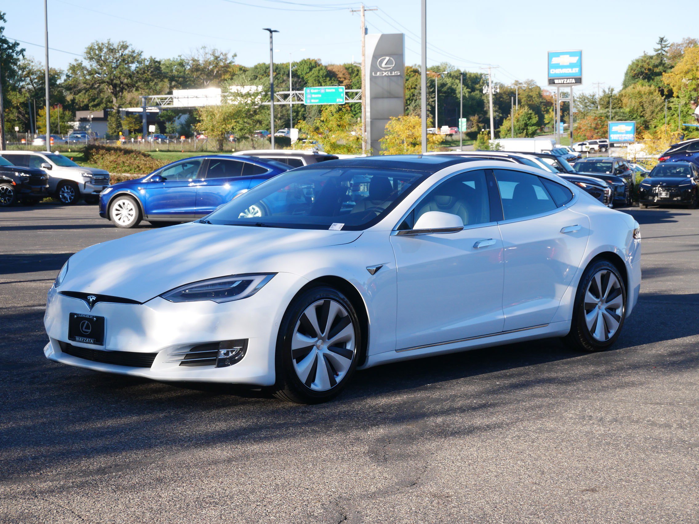 Used 2021 Tesla Model S Long Range Plus with VIN 5YJSA1E21MF426941 for sale in Wayzata, MN