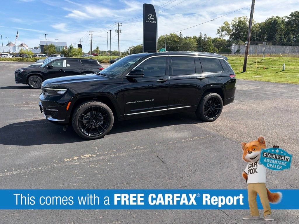 Used 2021 Jeep Grand Cherokee L Summit with VIN 1C4RJKEG5M8177737 for sale in Wayzata, Minnesota