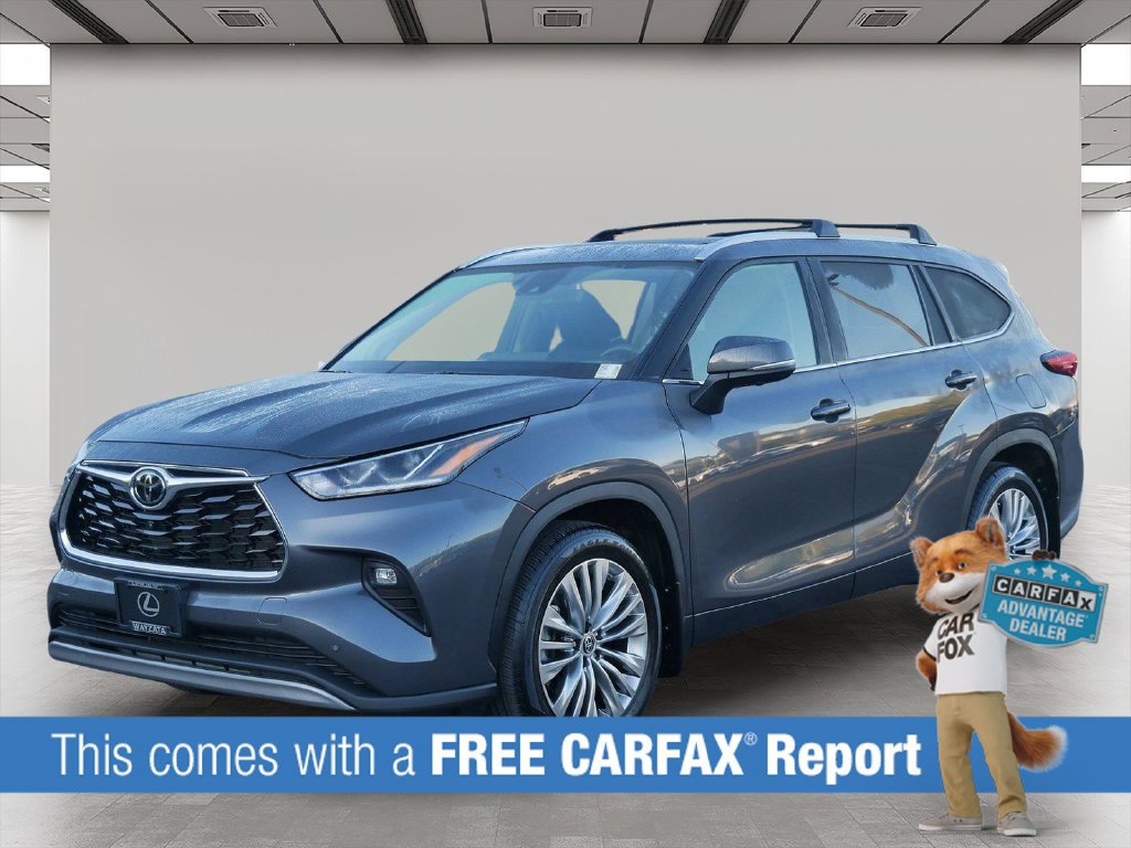 Used 2023 Toyota Highlander Platinum with VIN 5TDKDRBH0PS518654 for sale in Wayzata, Minnesota