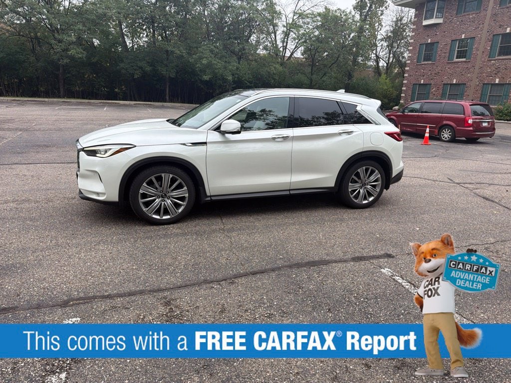 Used 2020 INFINITI QX50 Sensory with VIN 3PCAJ5M3XLF119604 for sale in Wayzata, Minnesota