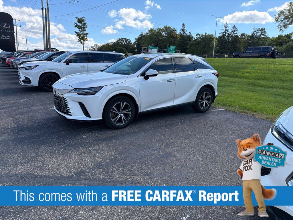 Certified 2023 Lexus RX 350 with VIN 2T2BAMCA3PC020790 for sale in Wayzata, Minnesota