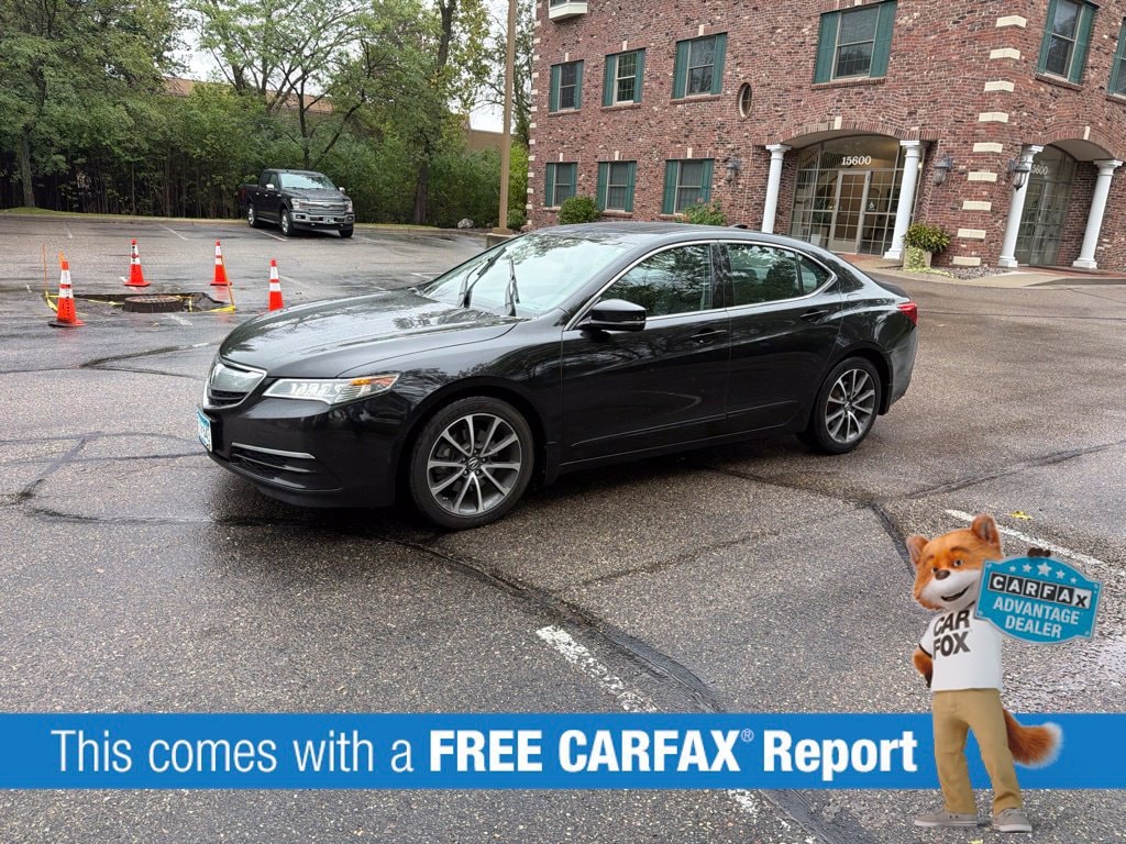 Used 2015 Acura TLX Technology Package with VIN 19UUB3F55FA003724 for sale in Wayzata, MN