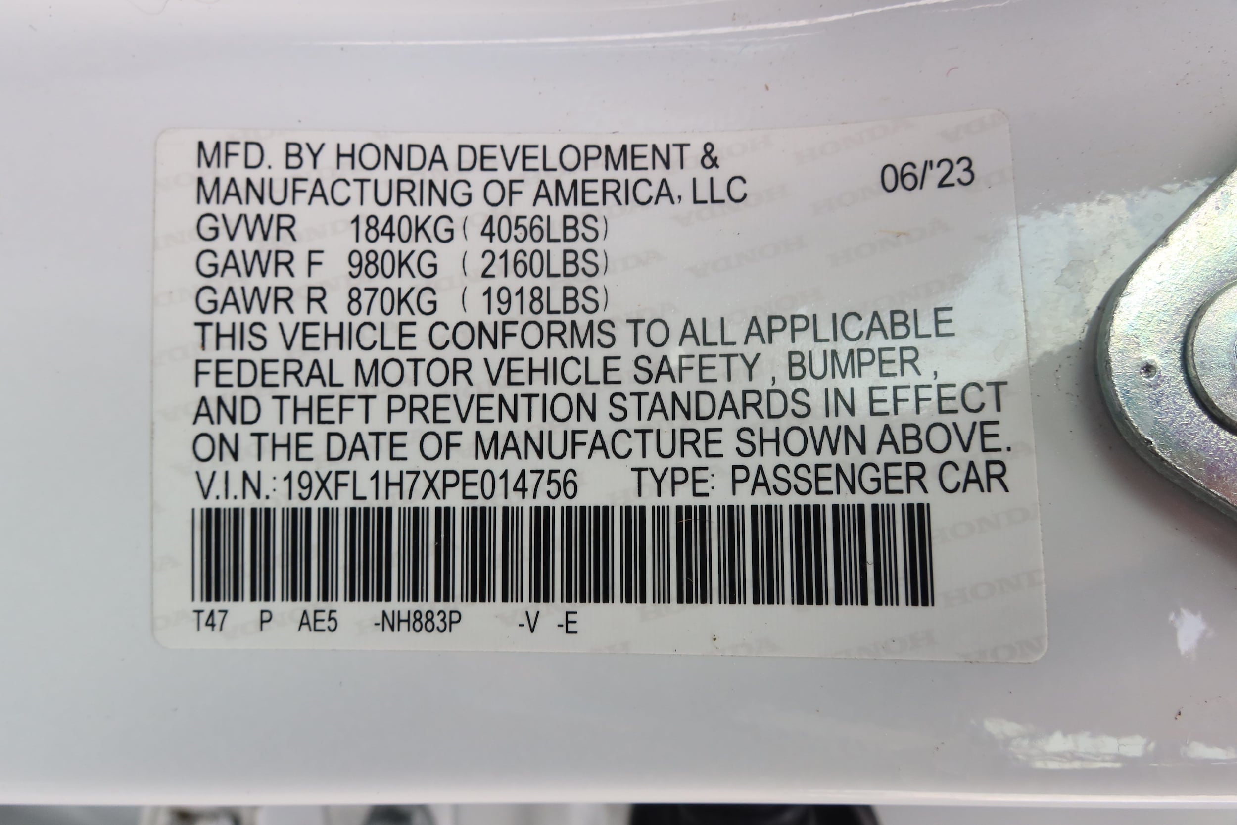 2023 Honda Civic Hatchback EX-L - Photo 35