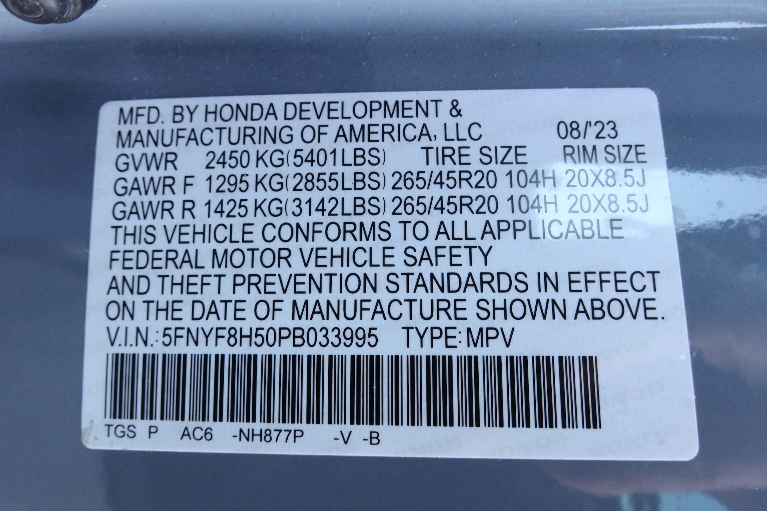 2023 Honda Passport EX-L - Photo 36