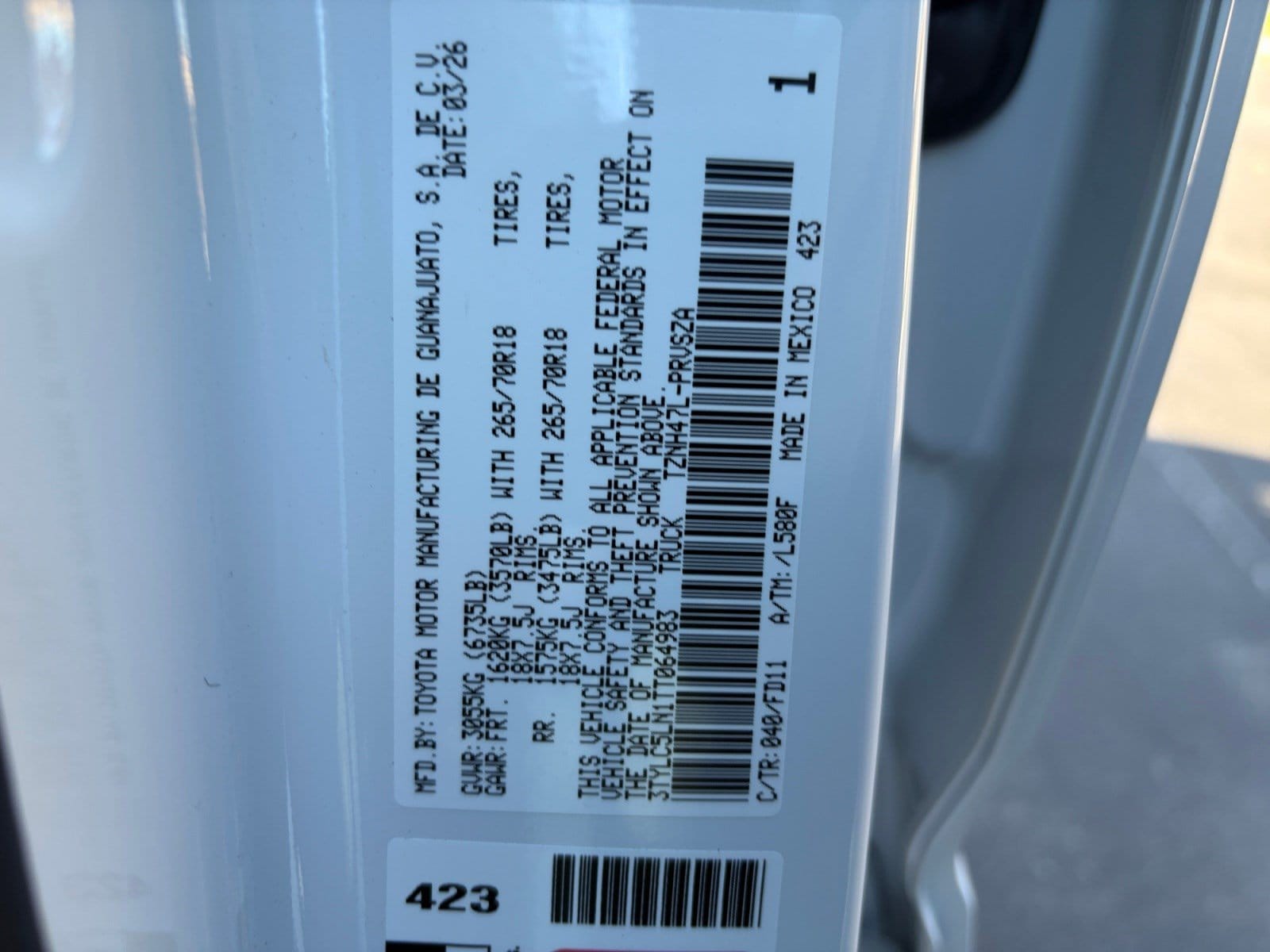 2026 Toyota Tacoma TRD Off Road - Photo 34