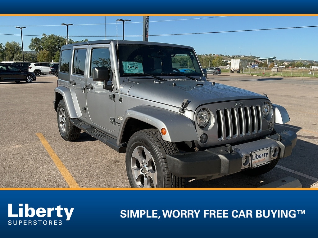 Used 2017 Jeep Wrangler JK Unlimited Sahara 4x4 SUV