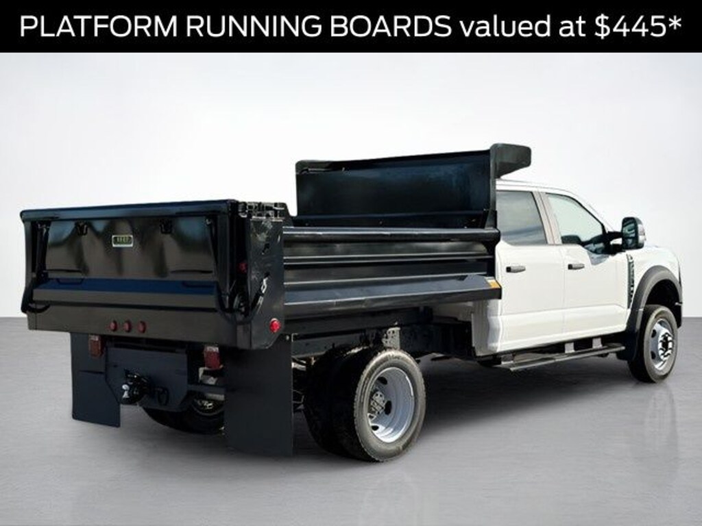 New 2026 Ford F-550SD XL 9FT Godwin Steel Dump Chassis