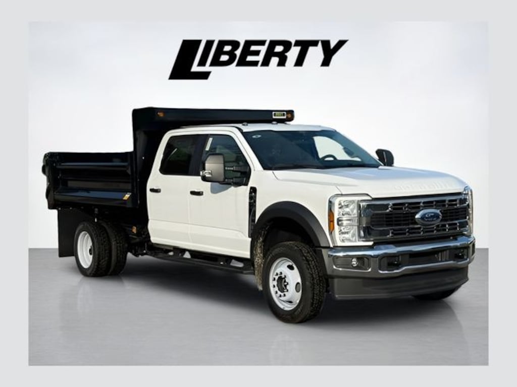 New 2026 Ford F-550SD XL 9FT Godwin Steel Dump Chassis